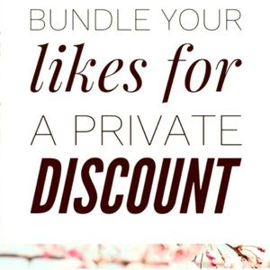 BUNDLE FOR DISCOUNT :)